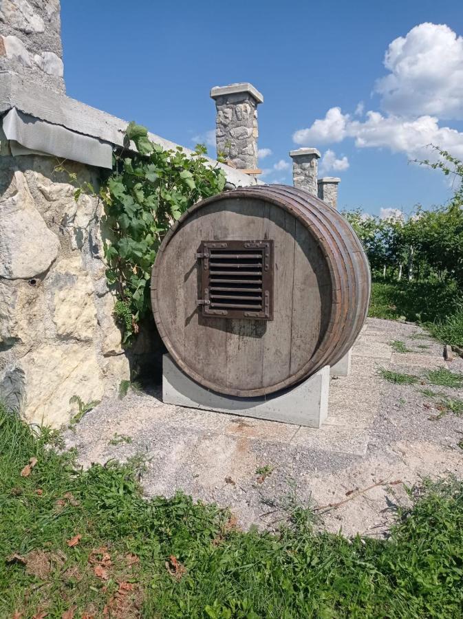 Zerko Holiday Home - Vineyard Chalet With Sauna And Jacuzzi Free Mirna Zewnętrze zdjęcie