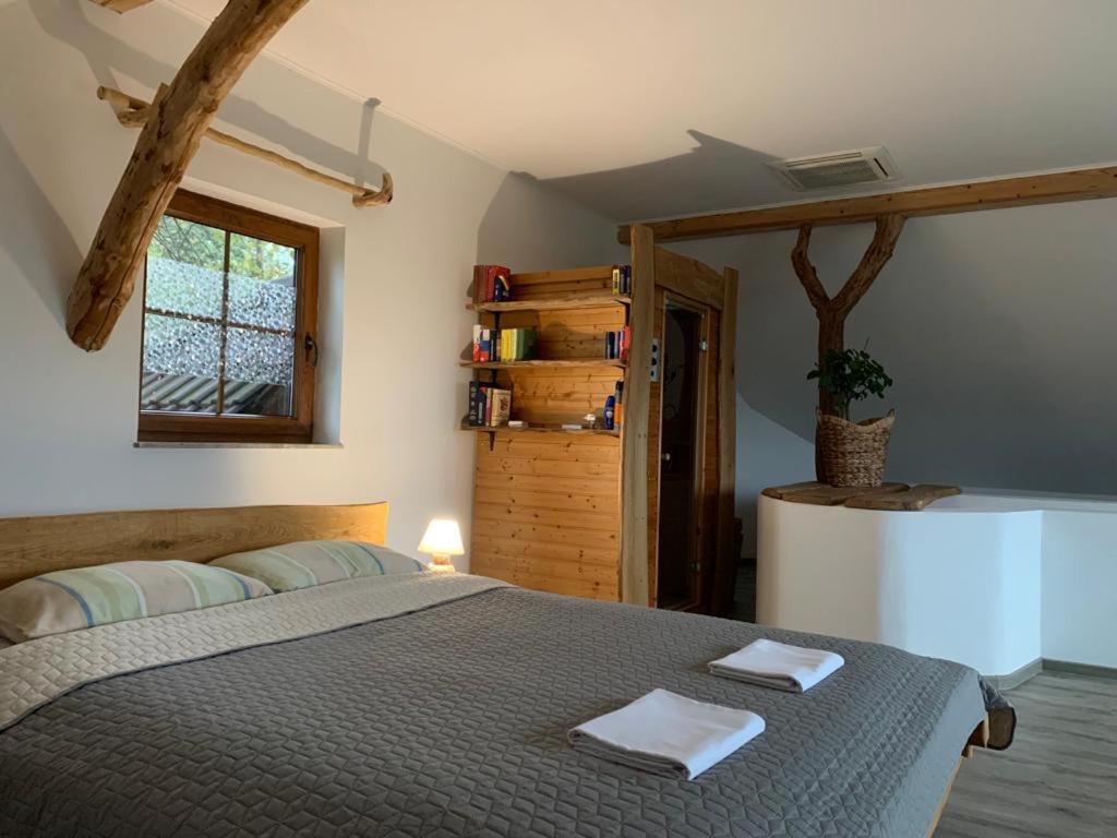 Zerko Holiday Home - Vineyard Chalet With Sauna And Jacuzzi Free Mirna Zewnętrze zdjęcie
