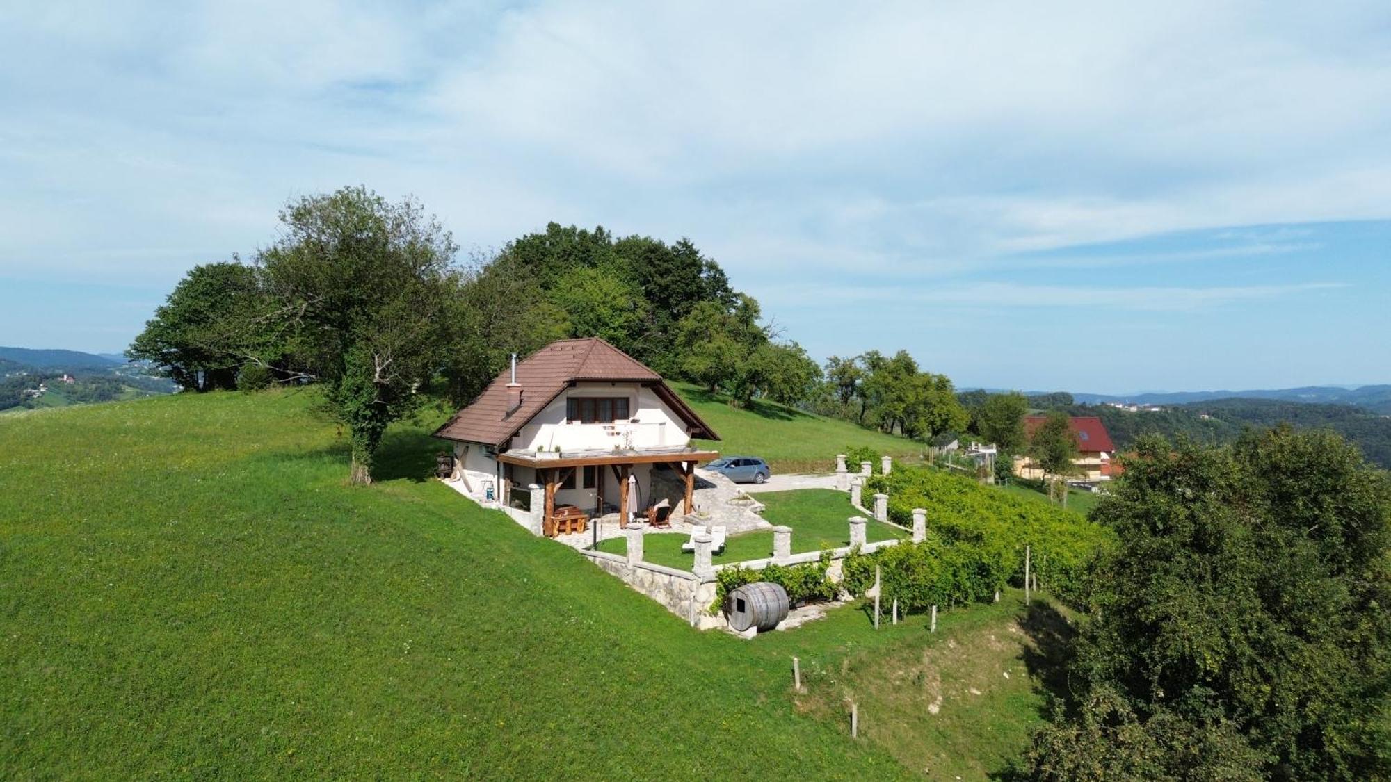 Zerko Holiday Home - Vineyard Chalet With Sauna And Jacuzzi Free Mirna Zewnętrze zdjęcie
